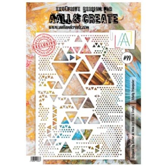 AALL & CREATE - Stencil «Totally Triangular» #99